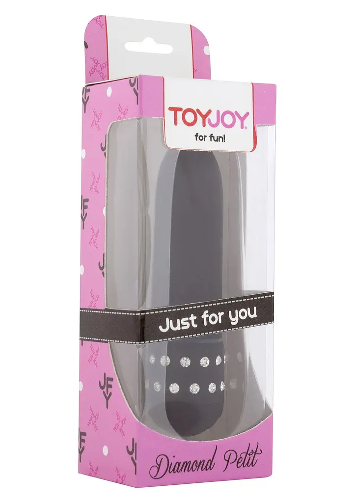 Вібратор ToyJoy Diamond Petit Vibe, 11 см (чорний) - фото 3