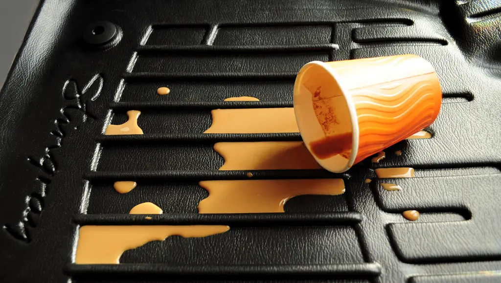 Килимок у багажник 3D для Tesla Model X (6 Seats) 2015- (4 Seats of 6) / Високий борт - фото 2