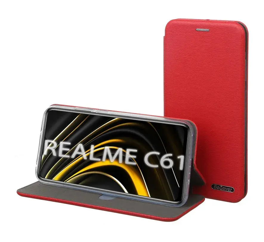 Чохол до мобільного телефона BeCover Exclusive Realme C61 Red (712555) - фото 6