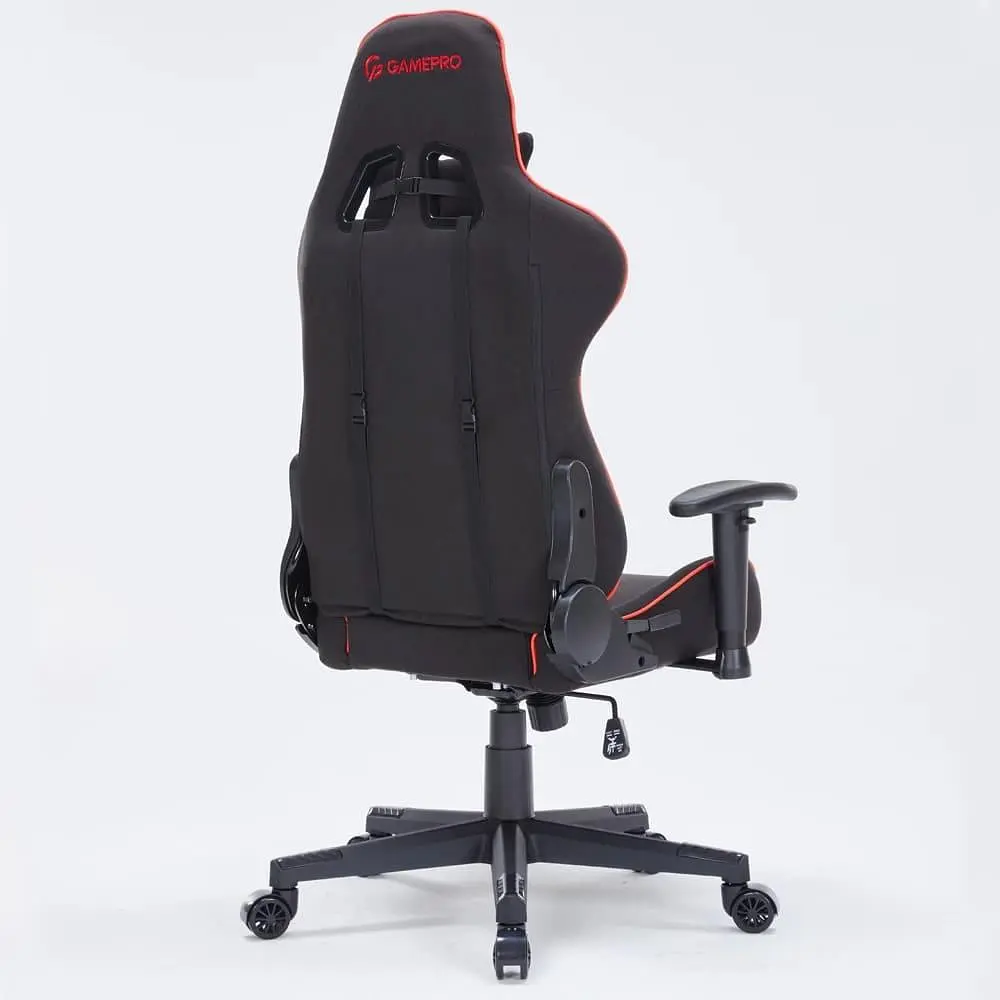 Ігрове крісло GamePro GC575FB Black Red Fabric (GC575FB) - фото 5