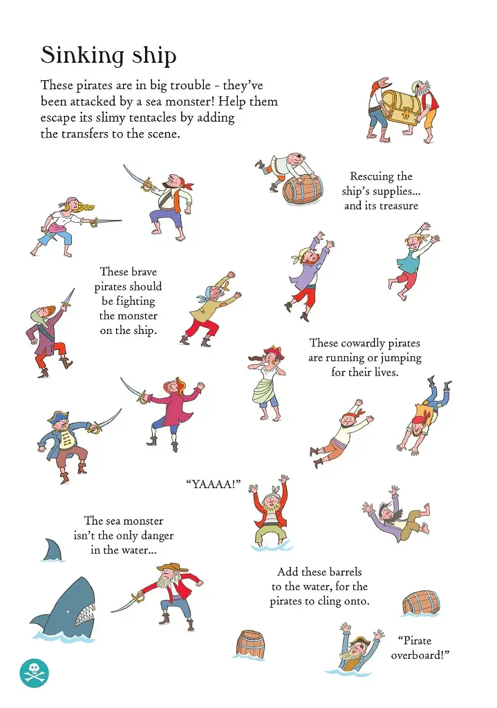 Pirates. Little Transfer Book - фото 6