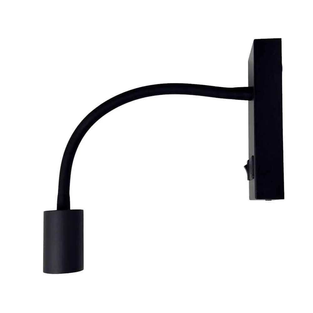 Світильник настінний Violux SNAKE USB+Type-C 5W 4200K 250Lm IP20 чорний ( 552101 ) - фото 5