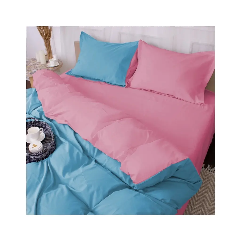 Постільна білизна MirSon Poplin Line 041 + 067 Tristan 2 x 143 x 210 (2200006284314) - фото 2