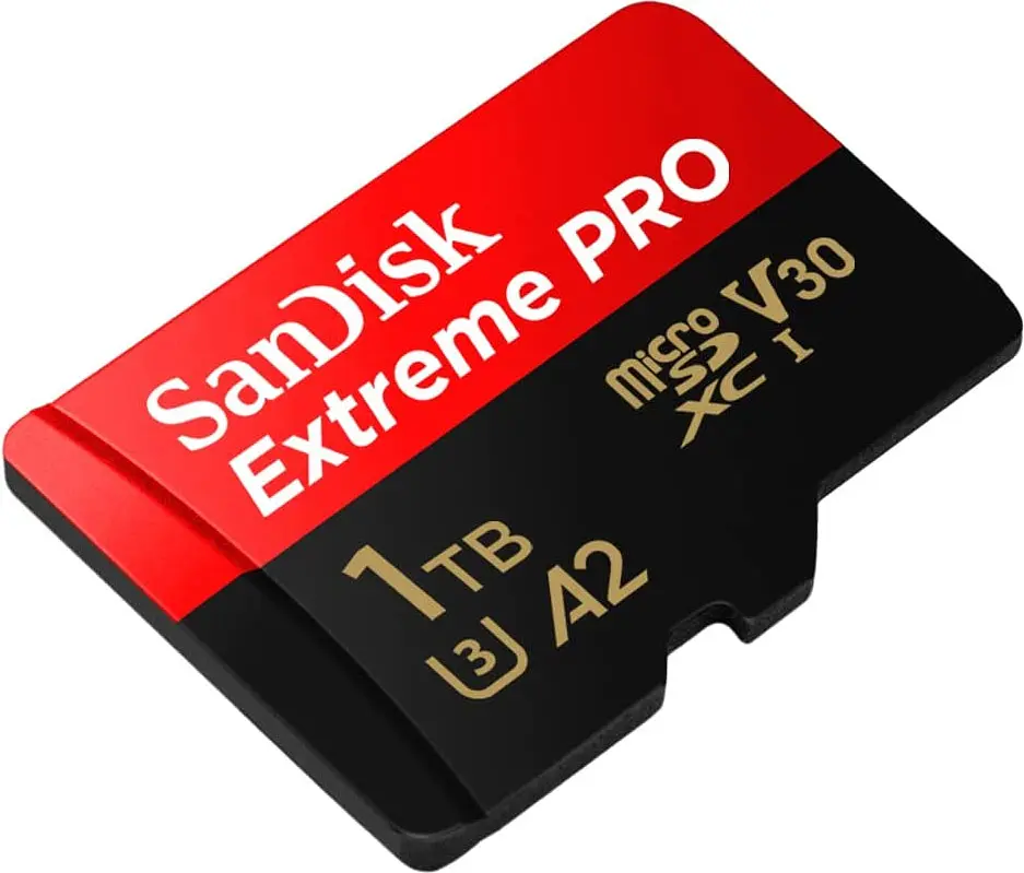 Карта пам'яті SanDisk microSDXC 1TB Extreme Pro UHS-I U3 + SD Adapter [SDSQXCD-1T00-GN6MA] [80275] - фото 3