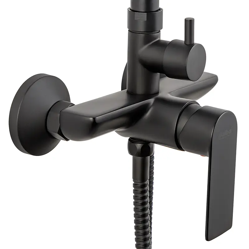 Душова система Haiba Alex 003-J black HB3940, Чорний матовий - фото 4