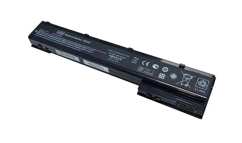 Акумулятор для ноутбука HP HSTNN-IB2P 8560W 14.8V Black 5200 mAh