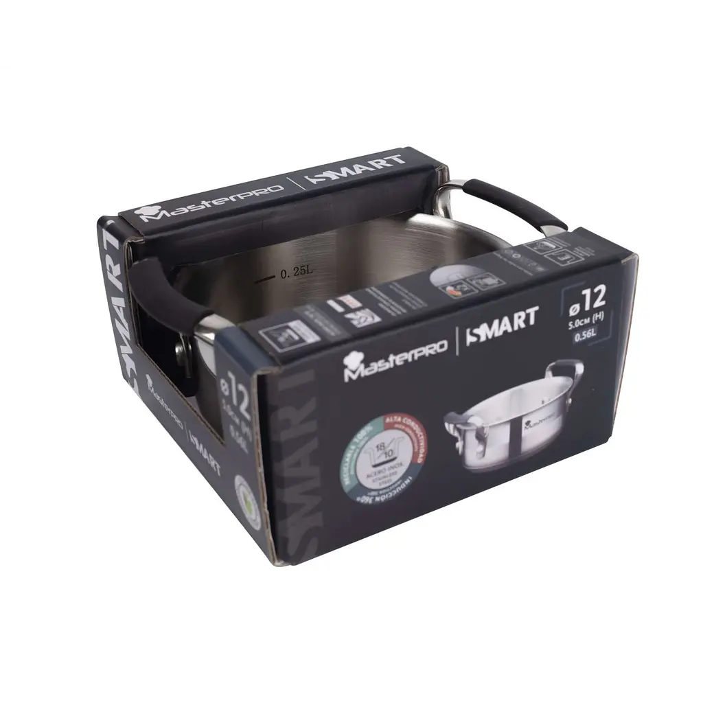 Каструля без кришки MasterРro Smart 12 см 0,56 л (BGEU-3776) - фото 4