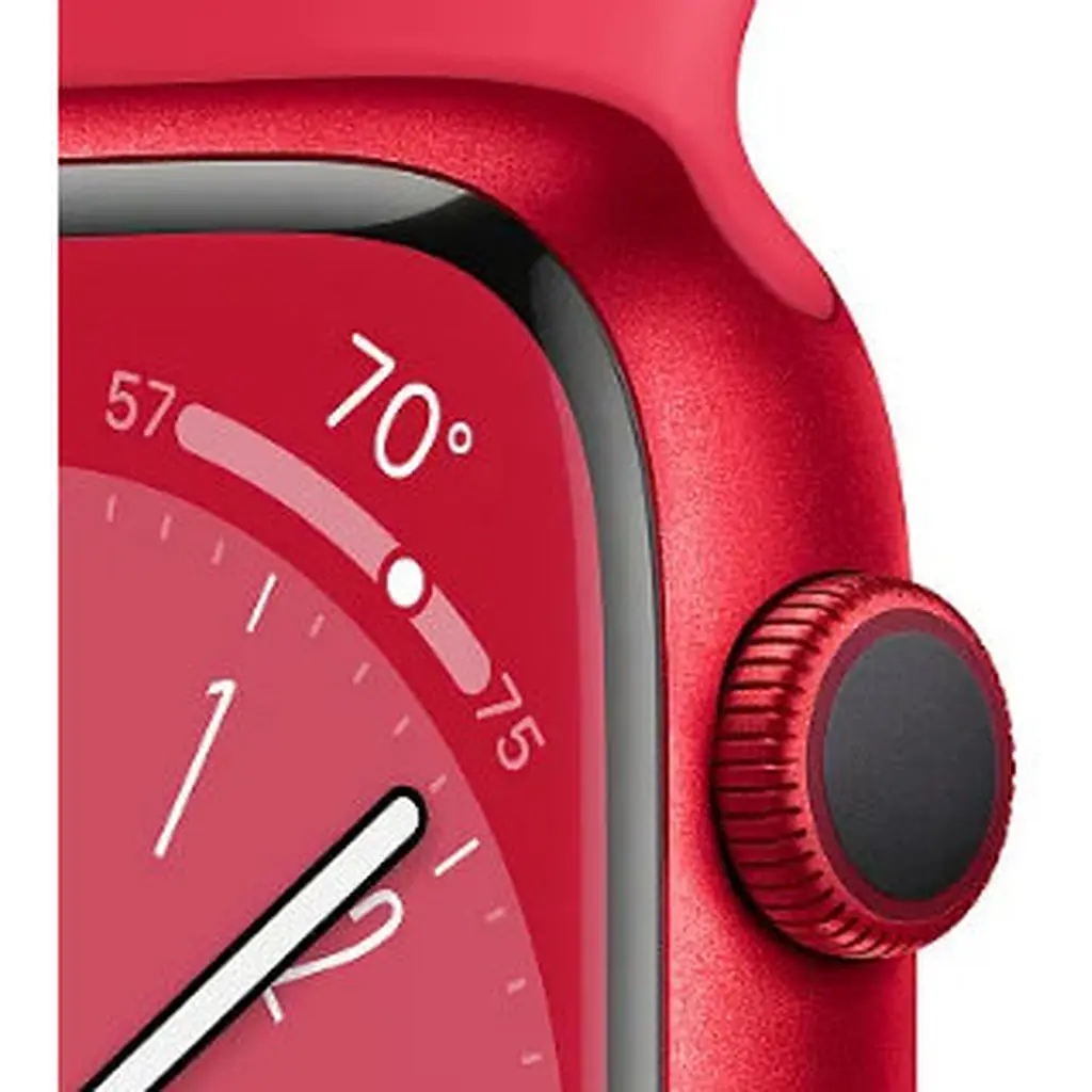 Смарт годинник Apple Watch Series 8 GPS 41mm RED Aluminum Case Band - M/L (MNUH3) Червоний - фото 4