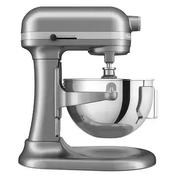 Кухонна машина KitchenAid Heavy Duty 5,2 л 5KSM55SXXECU з підйомною чашею, сріблястий
