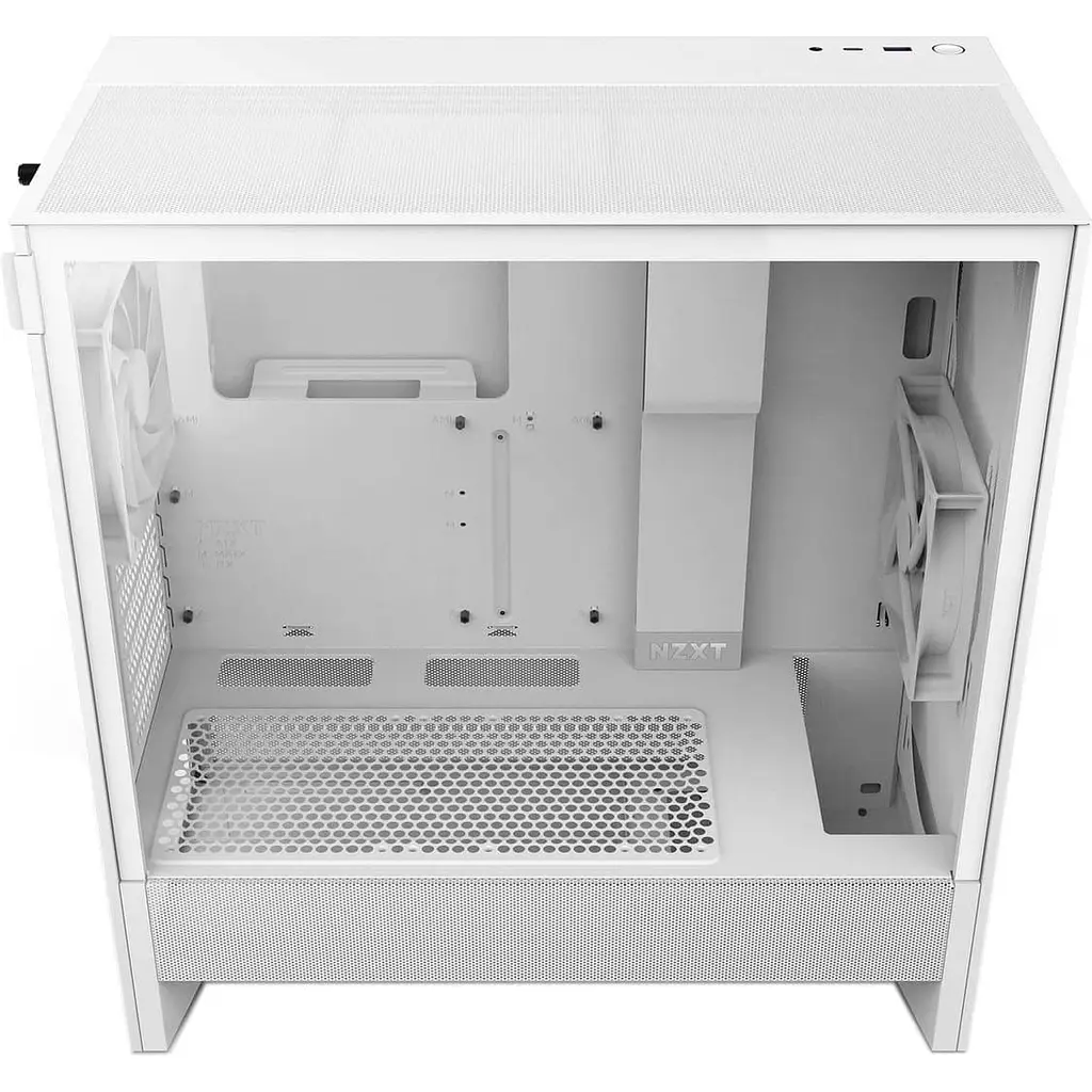 Корпус NZXT H5 Flow без БП White (CC-H52FW-01) - фото 5