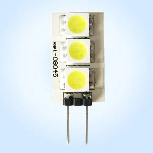 Лампа Brille світлодіодна LED G4 0.6W 3 pcs WW LF AC12V SMD5050 - фото 7