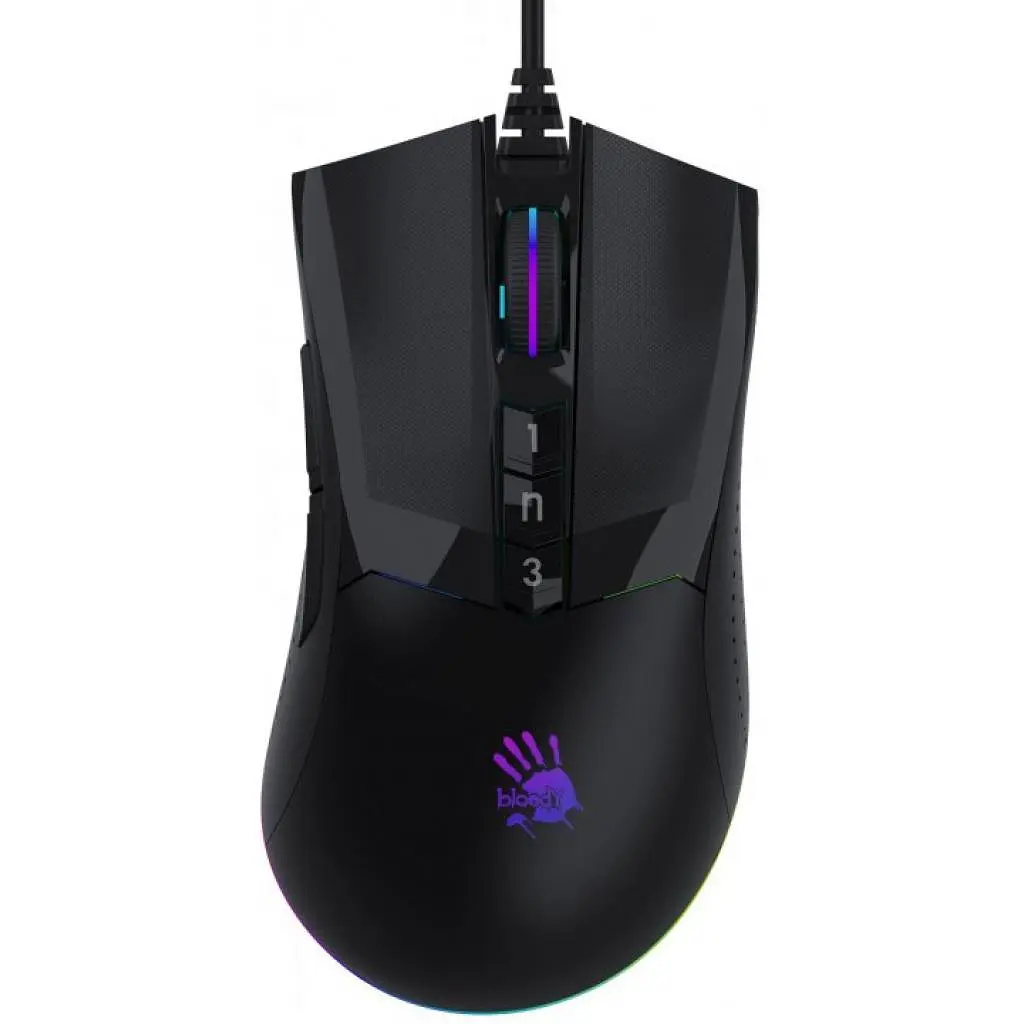 Мишка A4Tech Bloody W90 Max Stone black - фото 2