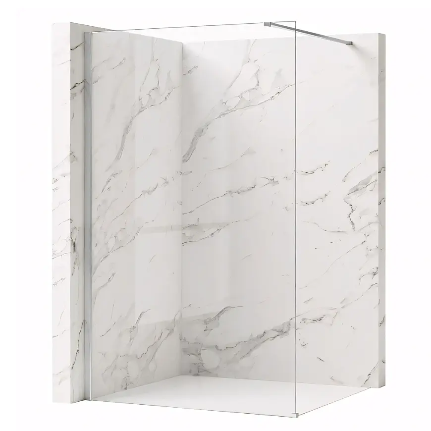 Душова стінка Rea Flexi 140x195 см transparent chrome KPL-K99077