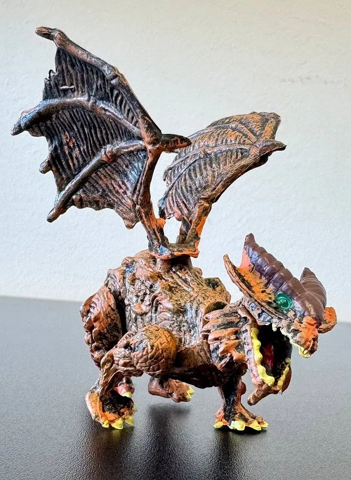 Фігурка дракона жовтого Dino Toys 56627, в коробці - фото 5