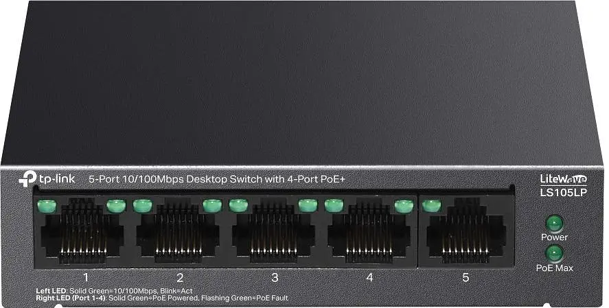 Комутатор мережевий TP-Link LS105LP
