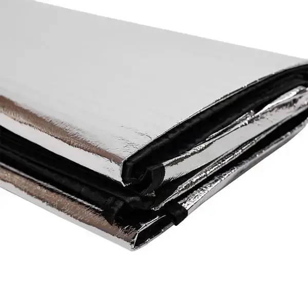 Коврик туристический Lugi фольгированный влагозащитный 195х195 см SJ-0029-2 - фото 7