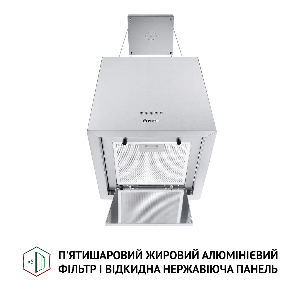 Витяжка острівна PERFELLI CSE 4685 I 1000 LED - фото 8