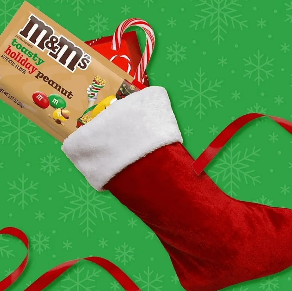 Драже M&M's Toasty Holiday Peanut 92г - фото 5
