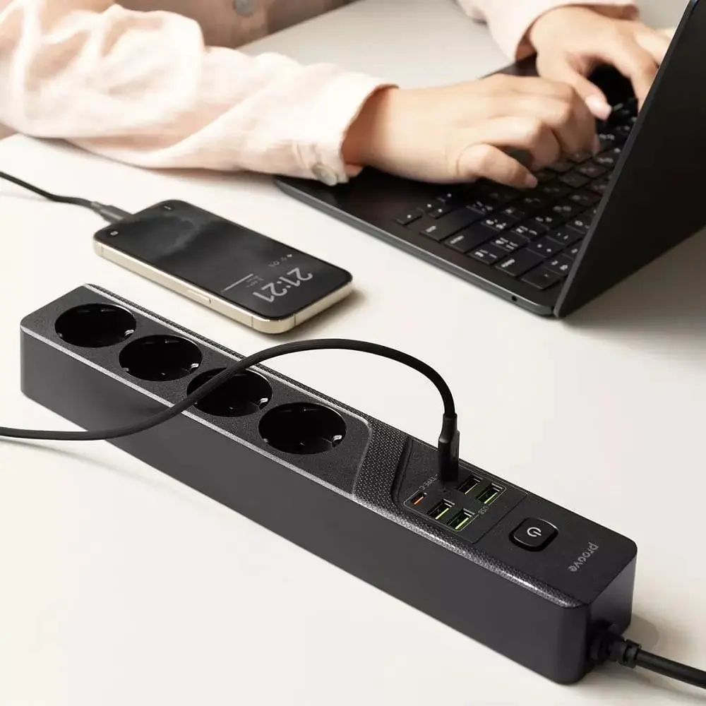 Мережевий фільтр Proove Power Strip P-04 3м (PSP442430001) [151660] - фото 9