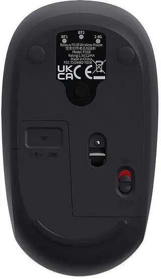 Миша Baseus Wireless Mouse F01B Grey Tri-Mode (B01055503833-00) - фото 2