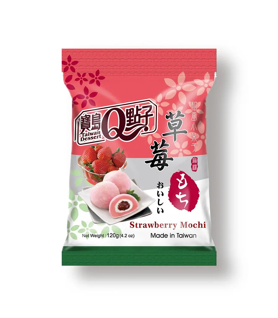 Моті Mochi with Strawberry 120 g