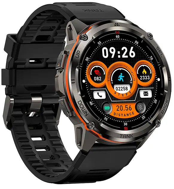 Смарт-годинник Kospet Tank T3 Ultra black (16663) - фото 2
