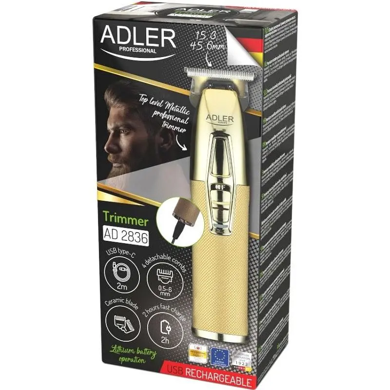 Машинка для стрижки ADLER AD-2836G - фото 9