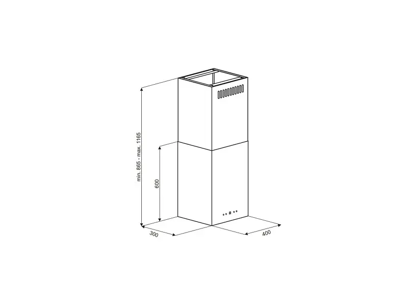 Витяжка VDB CUBE W White - фото 5