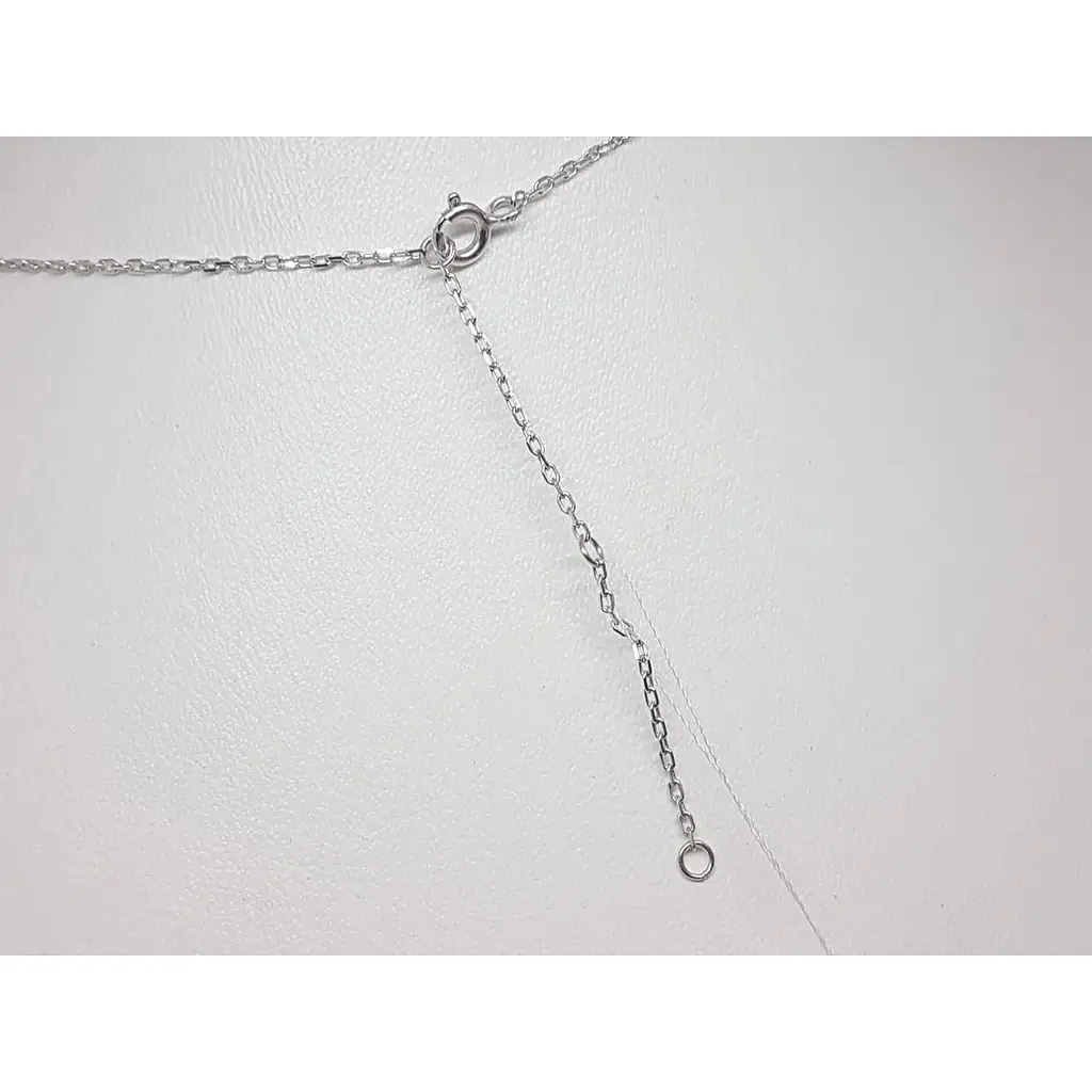 Срібне кольє Подіум з фіанітами. KN6997 - фото 5