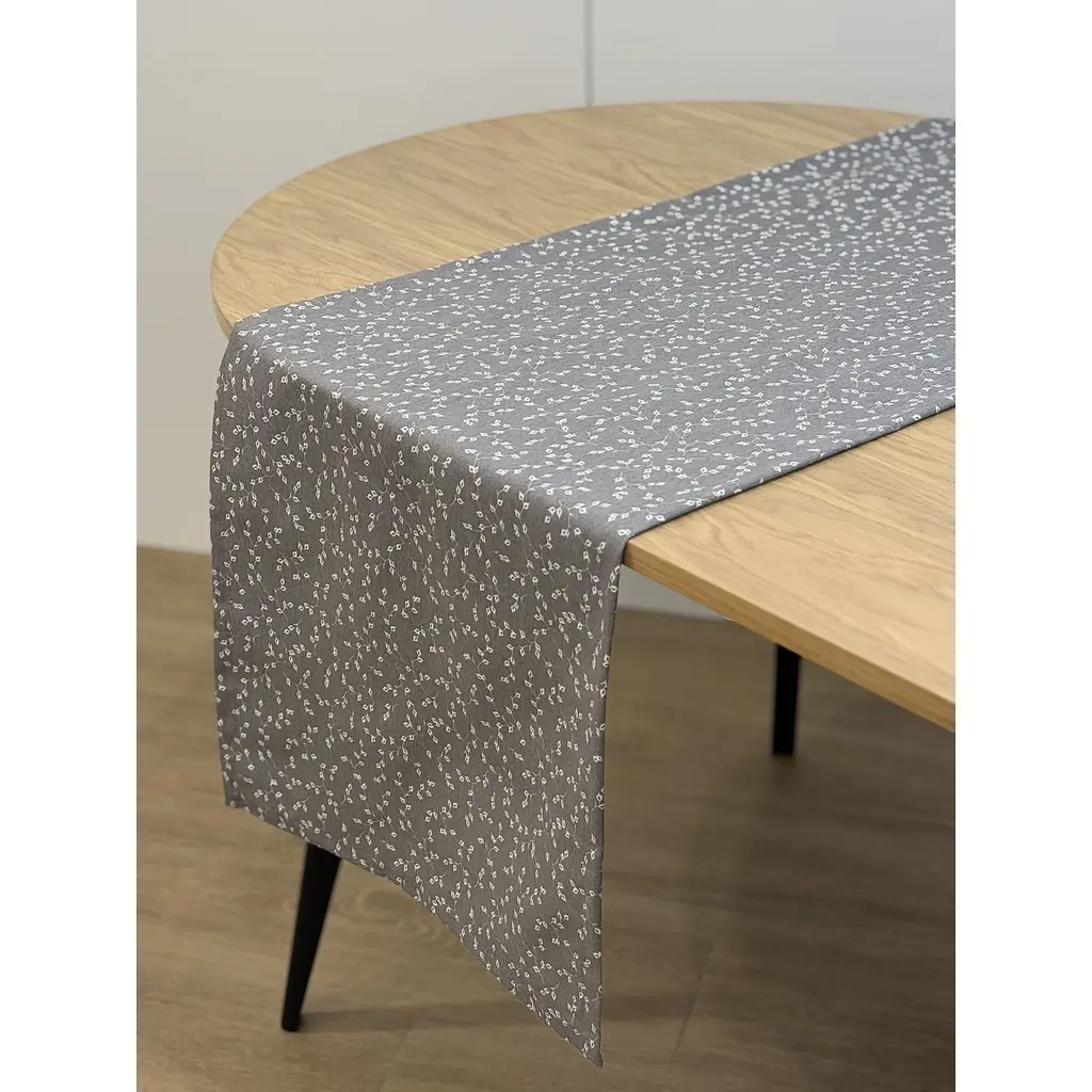 Раннер Ecotton Duck 45х170 см серая (25010) - фото 2