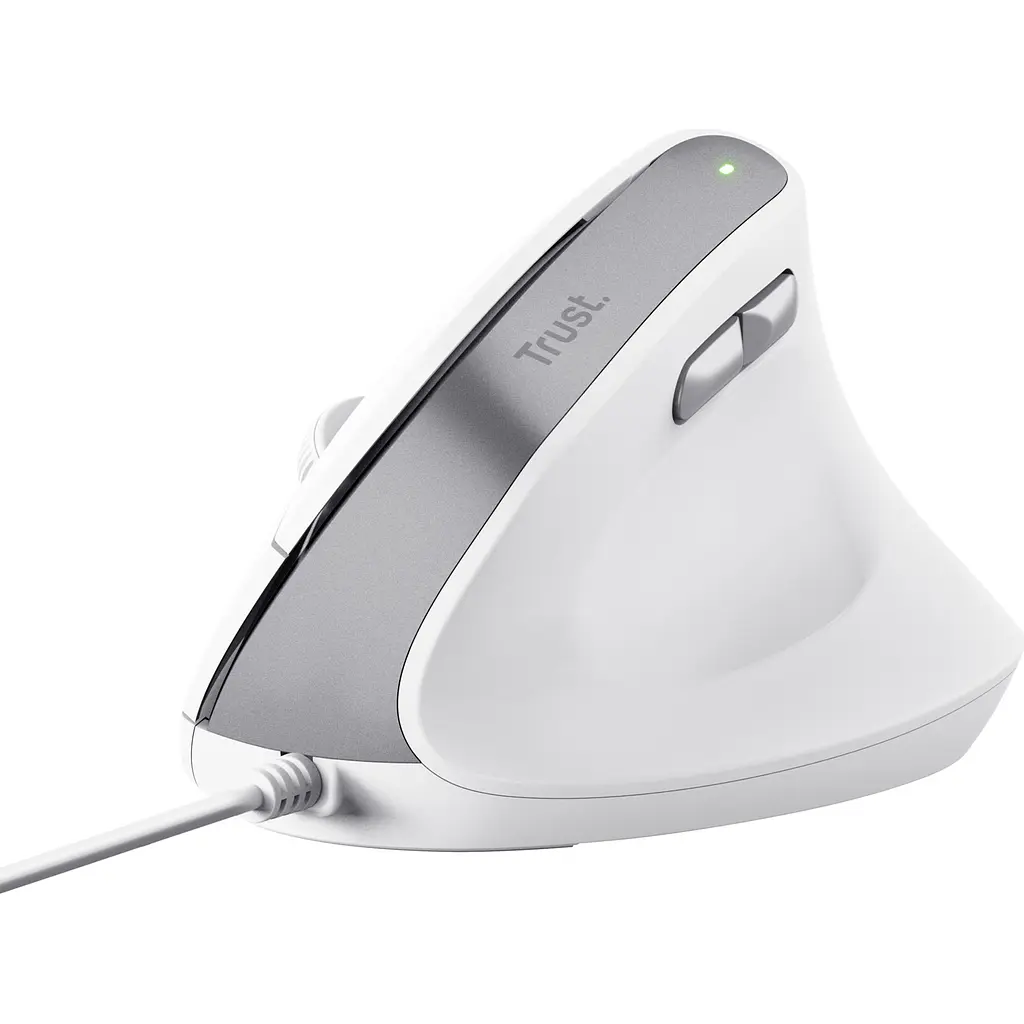 Миша Trust Bayo II Ergonomic USB White (25397) [115601] - фото 2