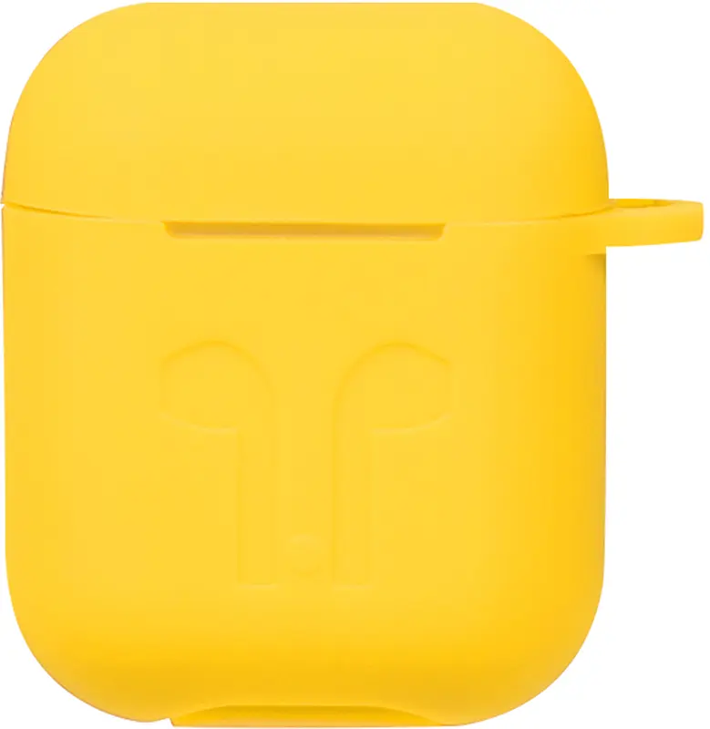 Кейс TOTO 1st Generation Thick Cover Case AirPods Yellow - фото 3