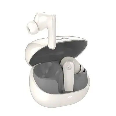 Навушники ColorWay Slim TWS-1 Earbuds Long Life Beige (CW-TWS1BE) - фото 4