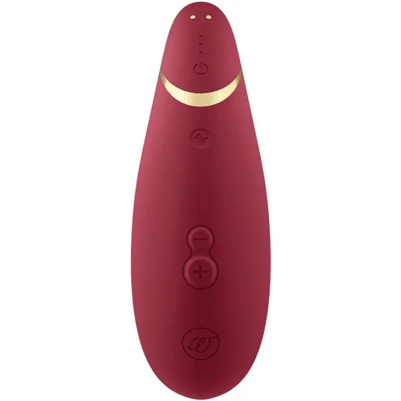 Вакуумний стимулятор Womanizer Premium 2 - Bordeaux - фото 5