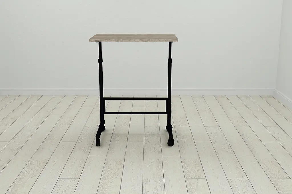 Стол приставной Ferrum-decor Амиго 62x60x40 металл Черный ДСП Дуб Дуб Сонома Трюфель 16мм (FRD-102530) - фото 3