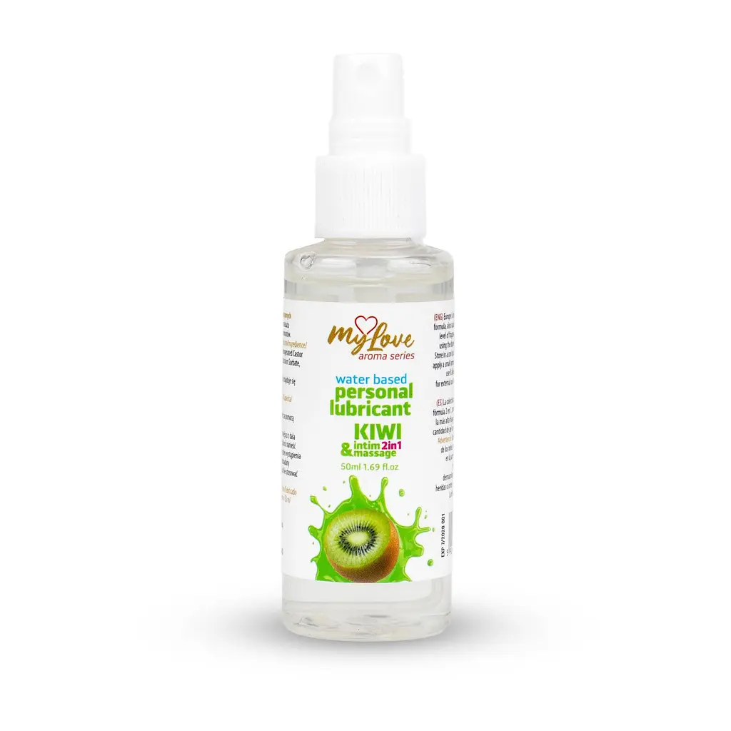 Лубрикант Boys Of Toys MyLove Aroma Series IntimMassage Kiwi 2в1 та масажний гель, 50 мл