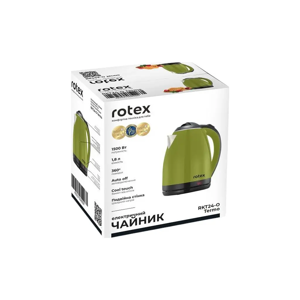 Електрочайник Rotex Termo RKT24-O - фото 7