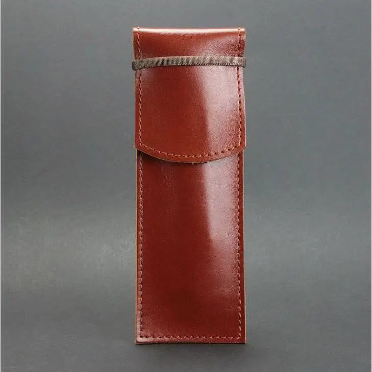 Шкіряний чохол для ручок 1.0 світло-коричневий - фото 5