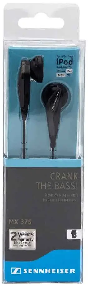 Навушники Sennheiser MX 375 (505406) - фото 3