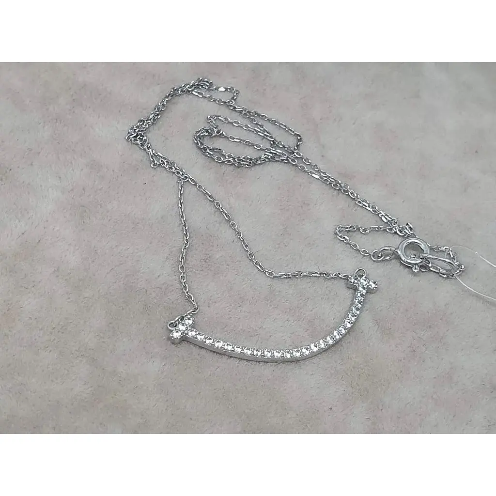 Срібне кольє Qvaliz з фіанітами. 908-01011 - фото 2