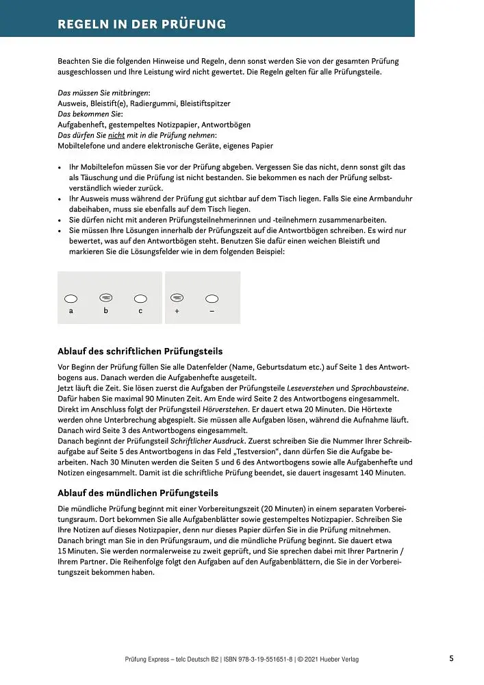 Prufung Express - telc Deutsch B2 Übungsbuch mit Audios online - фото 3