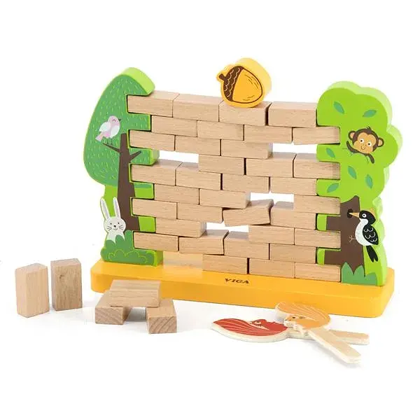 Настільна гра Viga Toys дерев'яна 25х17х8 см різнокольорова - фото 2
