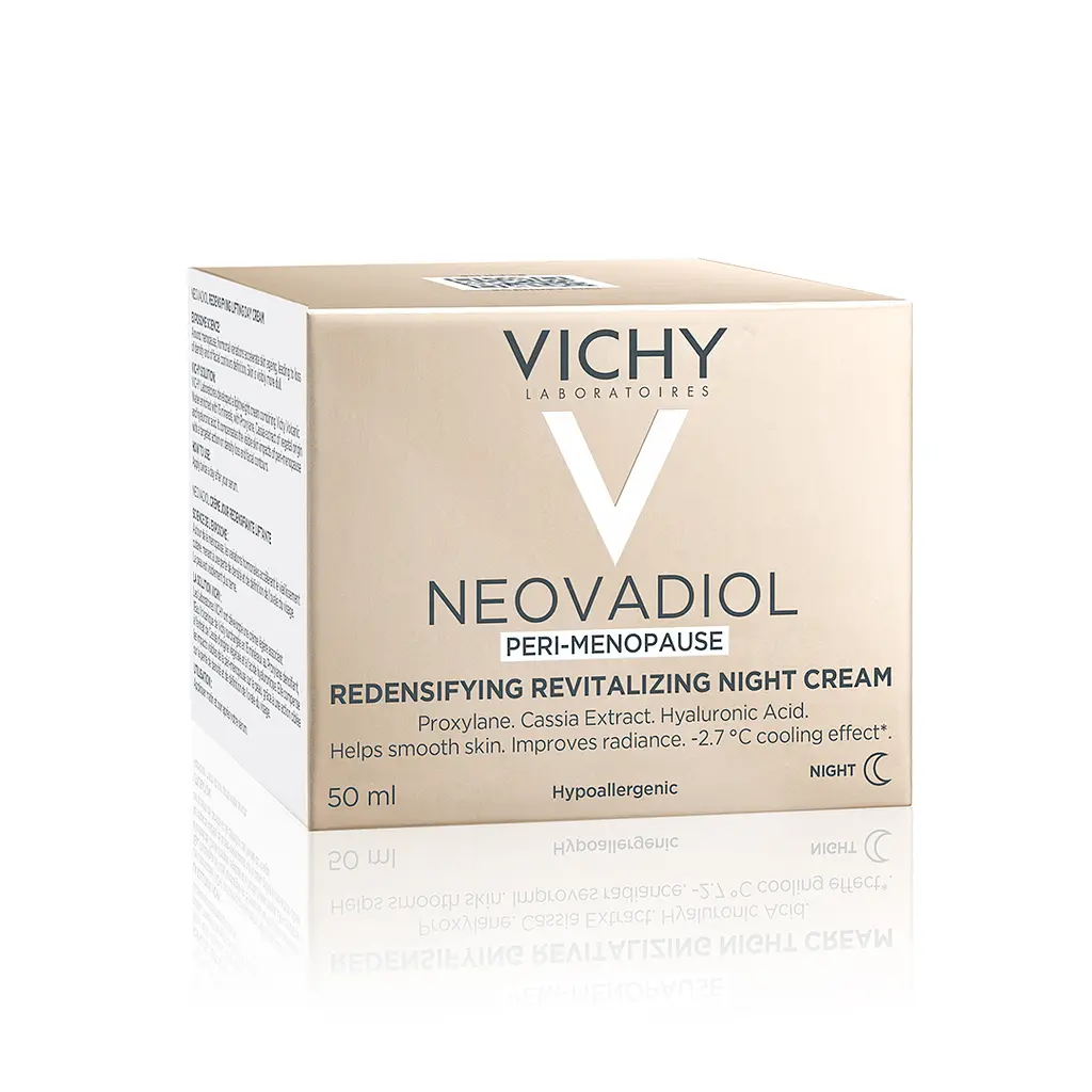 Нічний антивіковий крем Vichy Neovadiol з охолоджуючим ефектом, для збільшення щільності та відновлення тонусу шкіри обличчя 50 мл (MB421900) - фото 3