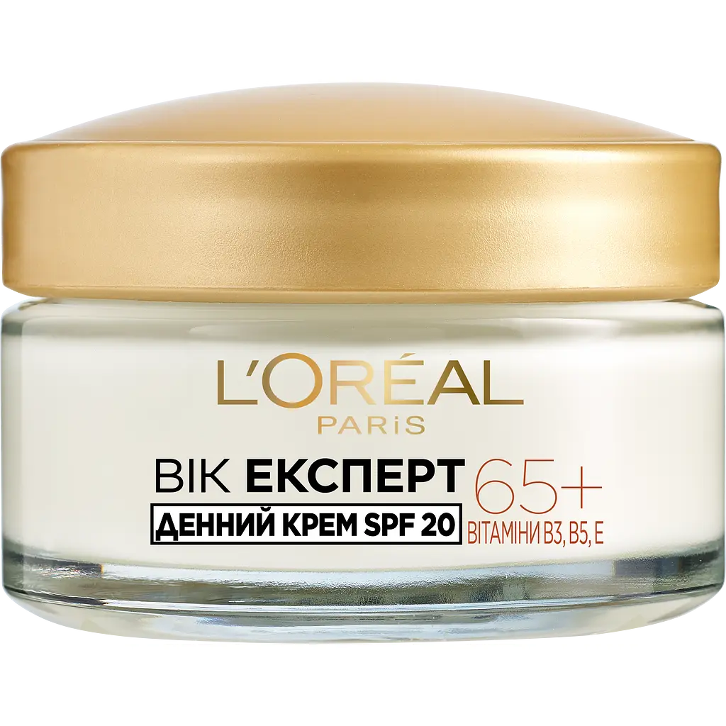 Набір: денний крем проти зморщок L'oreal Paris Вік експерт 65+ 50 мл + нічний крем-скульптор проти зморщок L'oreal Paris Вік експерт 65+ 50 мл - фото 2
