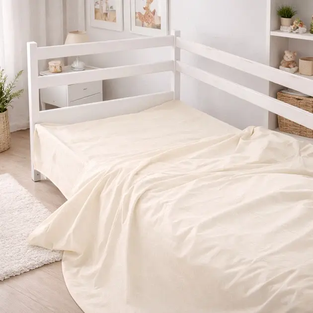 Дитяча постільна білизна JUNIOR Poplin Line Milky White (2200012795835) - фото 5