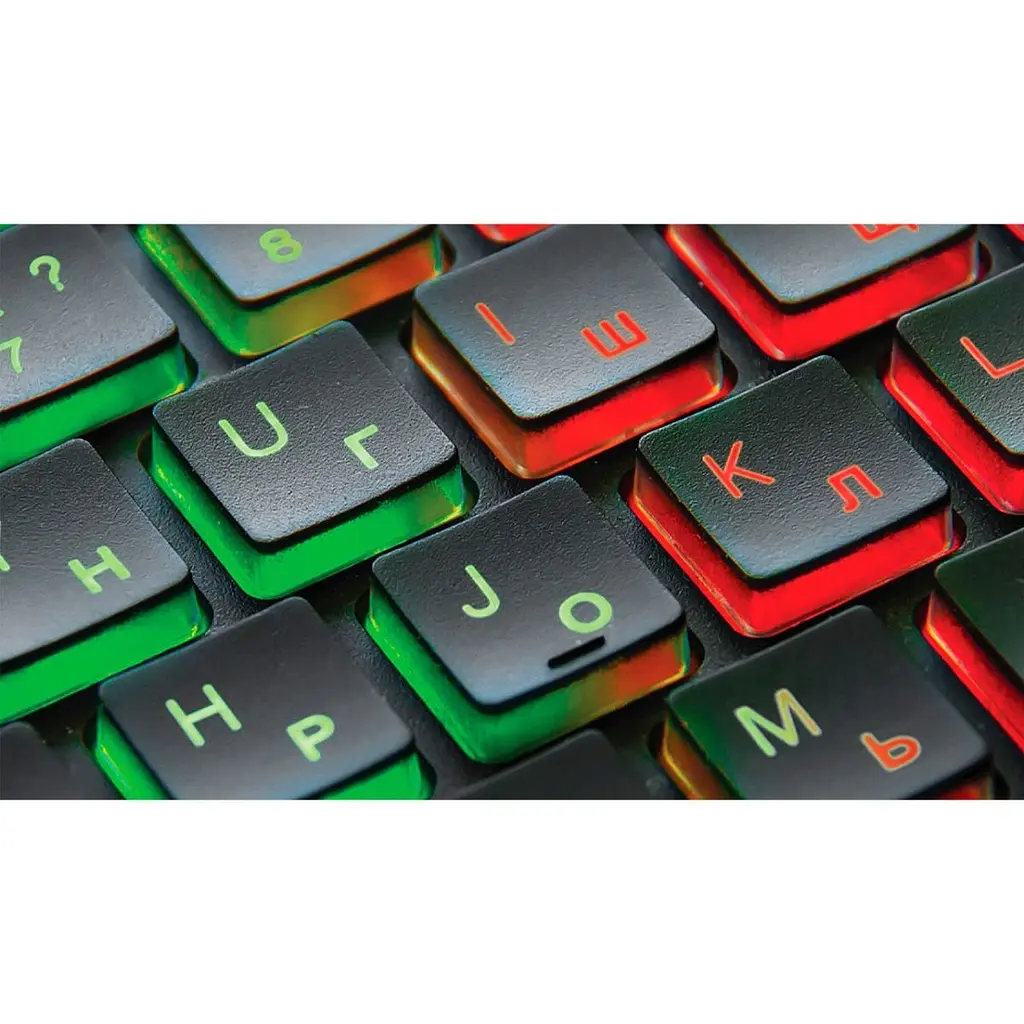 Клавиатура Real-El Comfort 7070 Backlit Black EL123100018 [128764] - фото 6