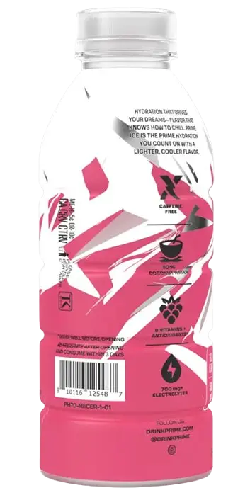 Напій Prime Hydration Drink Ice Red Chill 500 мл - фото 3