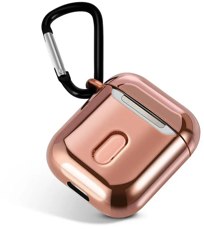 Кейс TOTO Electroplate TPU Cover Case AirPods Gold - фото 3