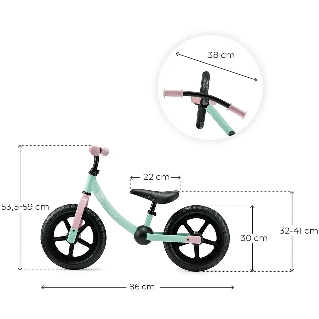 Біговел Kinderkraft 2Way Next Candy Mint (KR2WAY25MIN0000) - фото 5
