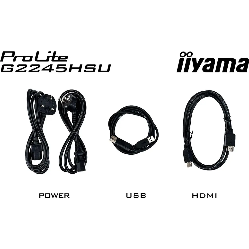 Монітор 17" Iiyama 21.5" G-Master G2245HSU-B2 FHD IPS 100Hz (G2245HSU-B2) - фото 9